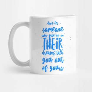 Dream Talk Blue Mug